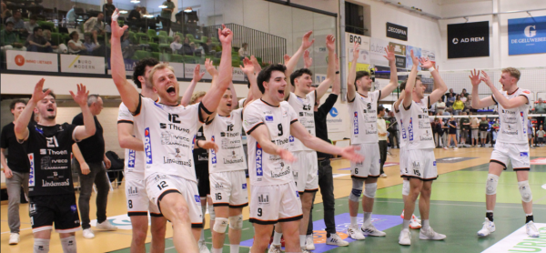 Dankzij winst in derde duel tegen Menen naar halve finale en Europees ticket